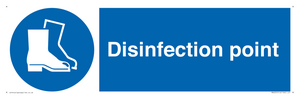 Disinfection point